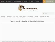 Tablet Screenshot of moneystamps.it